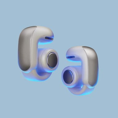 Bose Ultra Open Earbuds langattomat in-ear kuulokkeet (valkoinen savu)