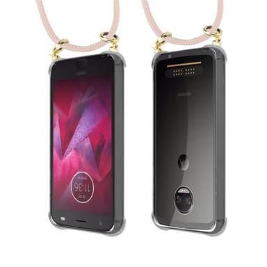 Motorola MOTO Z2 Suojakuori Kotelo (Vaaleanpunainen)