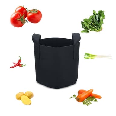 2x Istutuspussi Istutusastia (11 l - 25 x 22 cm)