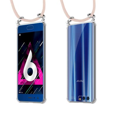 Honor 9 Suojakuori Kotelo (Vaaleanpunainen)