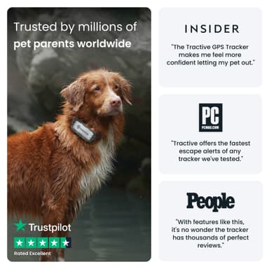  Tractive DOG XL Adventure Edition koiran GPS-paikannin