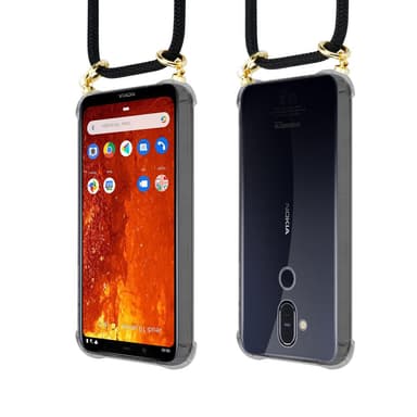 Nokia 8.1 Suojakuori Kotelo (Musta)