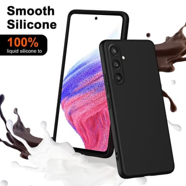 SKALO Samsung S24 Ultraohut TPU-kuori - Musta