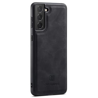 DG.MING Samsung S24 Premium PU-nahka Hybridi Suojakuori - Musta