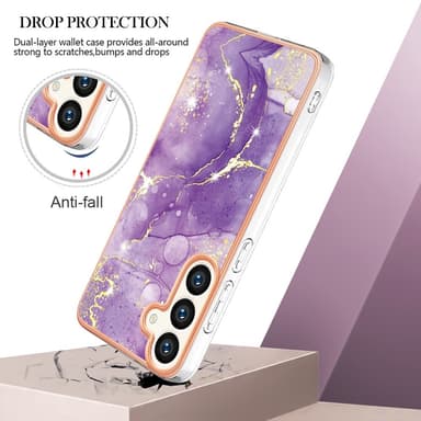 SKALO Samsung S24 Marmori TPU kuori - #1