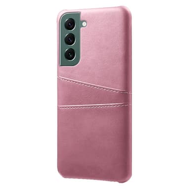 SKALO Samsung S24 PU-nahkainen Suojakuori Lompakolla - Ruusukulta