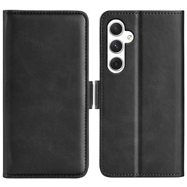 SKALO Samsung S24 Premium Wallet Lompakkokotelo - Musta