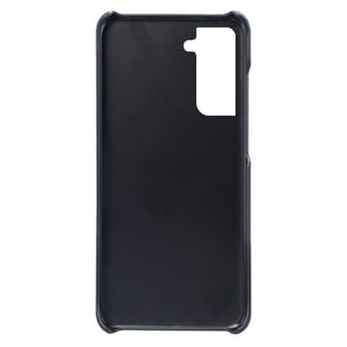 SKALO Samsung S24 PU-nahkainen Suojakuori Lompakolla - Sininen