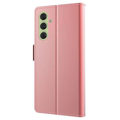 SKALO Samsung S24 Kortinhaltijan peililompakko - Ruusukulta