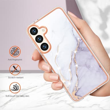SKALO Samsung S24 Marmori TPU kuori - #3