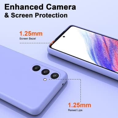 SKALO Samsung S24 Ultraohut TPU-kuori - Violetti
