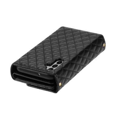 SKALO Samsung A05s 4G Evelope Clutch 8-Lokeroa - Musta