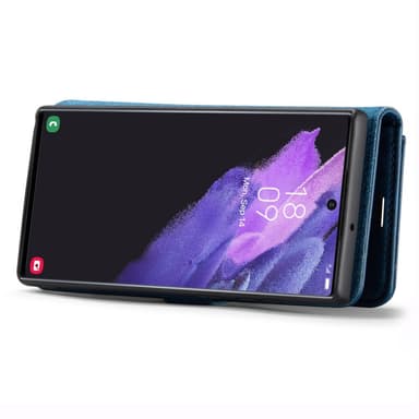 DG MING Samsung S24 Ultra 2-in-1 magneetti lompakkokotelo - Sininen