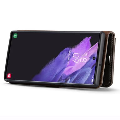 DG MING Samsung S24 Ultra 2-in-1 magneetti lompakkokotelo - Harmaa