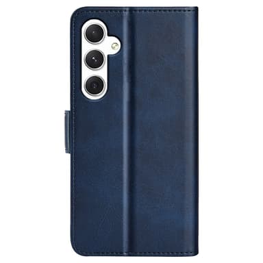 SKALO Samsung S24 Premium Wallet Lompakkokotelo - Sininen