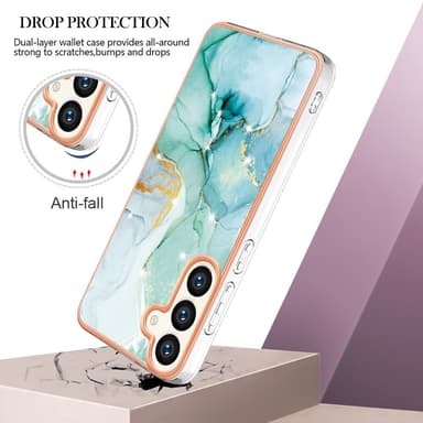 SKALO Samsung S24 Marmori TPU kuori - #4