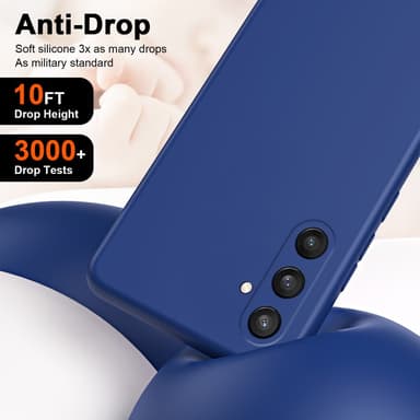 SKALO Samsung S24 Ultraohut TPU-kuori - Sininen