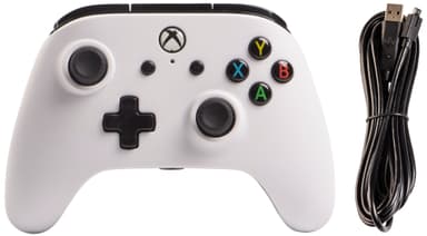 PowerA Xbox One Pro Ex Wired ohjain (valkoinen)