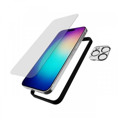 Tech21 iPhone 15 Pro Max Näytönsuoja Kameran linssinsuojus Impact Glass Set