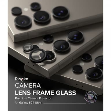 Ringke Samsung Galaxy S24 Ultra Camera Lens Frame Musta