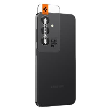 Spigen Samsung Galaxy S24 Plus Kameran linssinsuojus GLAS.tR EZ Fit Optik Pro 2-pakkaus Musta
