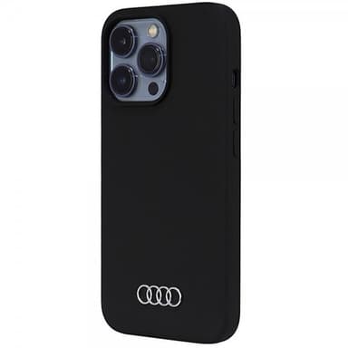 Audi iPhone 13/iPhone 13 Pro Kuori Silikoni Musta