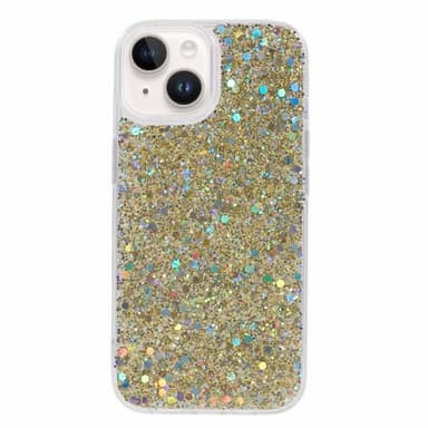 Nordic Covers iPhone 15 Kuori Sparkle Series Citrine Gold