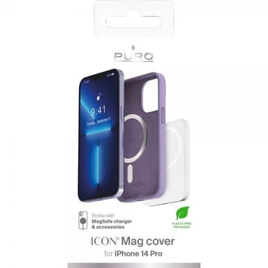 Puro iPhone 14 Pro Kuori ICON Mag Laventeli