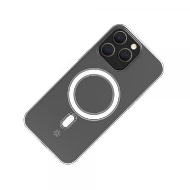 Celly iPhone 15 Pro Kuori GELSKINMAG MagSafe Läpinäkyvä