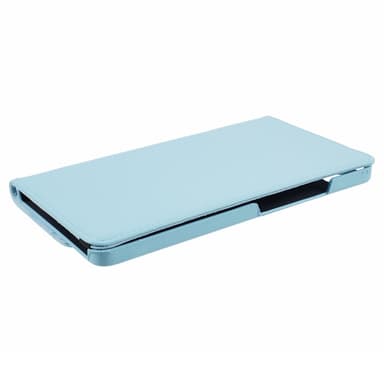 SKALO Samsung Tab A9 360 Litchi Suojakotelo - Turkoosi