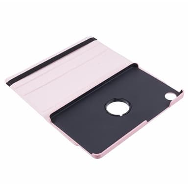 SKALO Samsung Tab A9 360 Litchi Suojakotelo - Pinkki