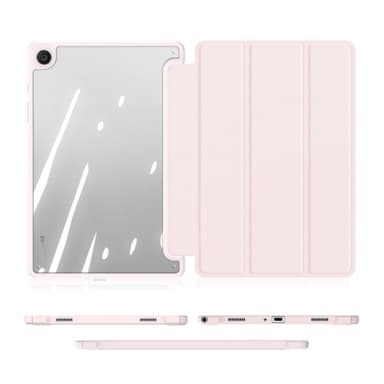 DUX DUCIS Samsung Tab A9+ TOBY Series Trifold Suojakotelo - Vaaleanpunainen
