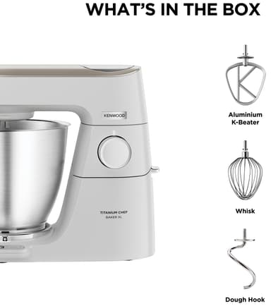 Kenwood Titanium Chef Baker XL yleiskone KVL65.001WH (valkoinen)