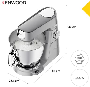 Kenwood Titanium Chef Baker XL yleiskone KVL85.704SI