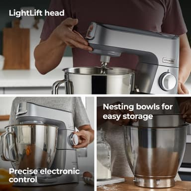 Kenwood Titanium Chef Baker XL yleiskone KVL85.704SI