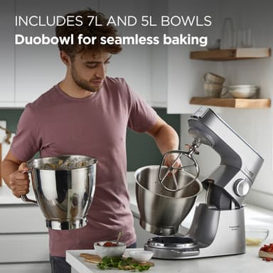 Kenwood Titanium Chef Baker XL yleiskone KVL85.704SI