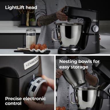Kenwood Titanium Chef Baker XL yleiskone KVL85.004BK