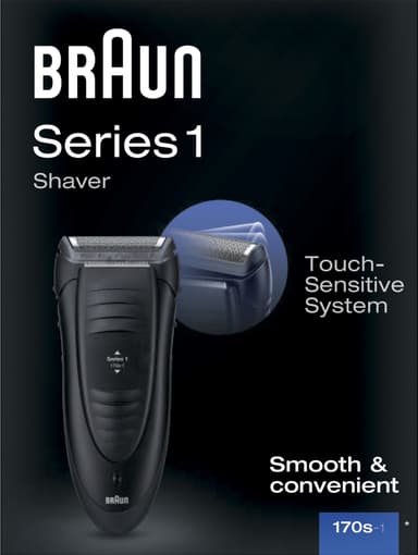 Braun Series 1 parranajokone 170s