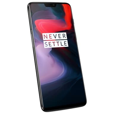 OnePlus 6 älypuhelin 128 GB (yönmusta)