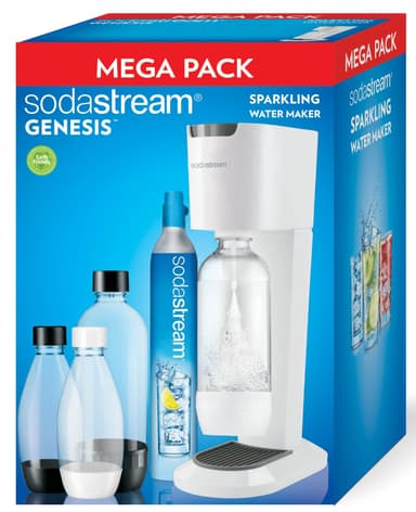 SodaStream Genesis Megapack S1017514774 (valkoinen)