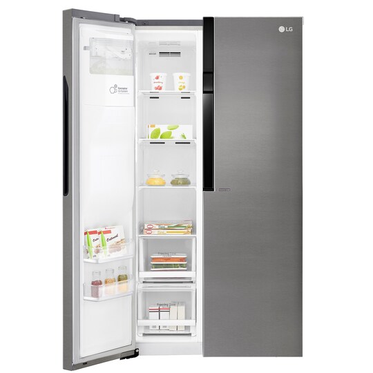 LG side-by-side jääkaappipakastin GSL361ICEV