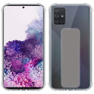 Samsung Galaxy A71 4G Suojakuori Kotelo (harmaa)
