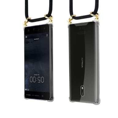 Nokia 3 2017 Suojakuori Kotelo (Musta)