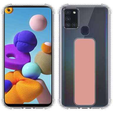 Samsung Galaxy A21s Suojakuori Kotelo (Vaaleanpunainen)