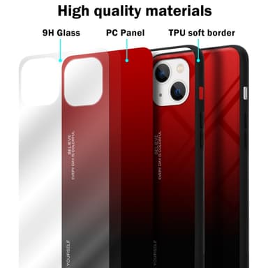 Suojakuori iPhone 14 Kotelo (Musta)