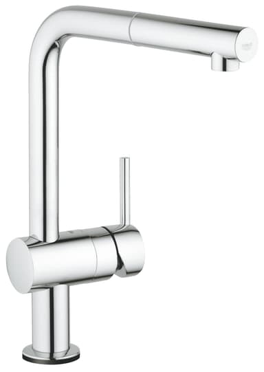 Grohe Minta Touch, L-juoksuputki ulosvedettävä flexiletku