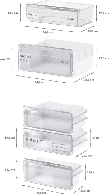 Bosch Serie 4 KIN86VSE0  -jääkaappipakastin integroitava