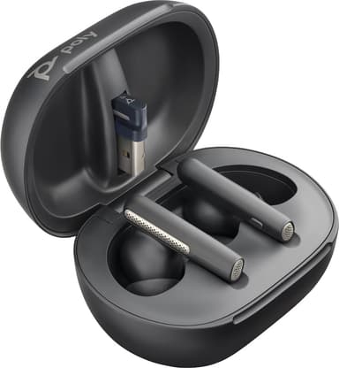 HP Poly Voyager Free 60+ UC USB-C kuulokkeet (musta)