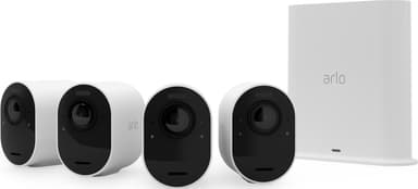 Arlo Ultra 2 4K langaton turvakamera (4 kpl, valkoinen)