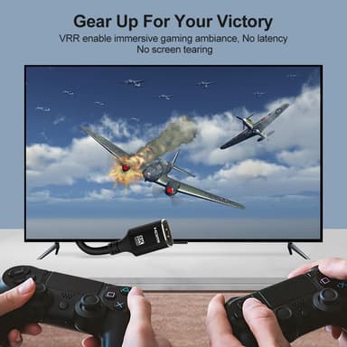 NÖRDIC HDMI jatkokaapeli 2m 8K60Hz 4K144 HDMI 2.1 48Gbps Ultra High Speed ​​HDMI